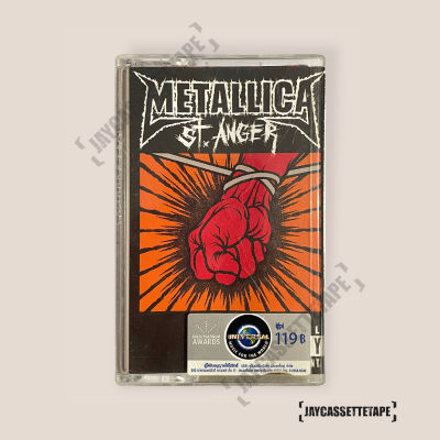 เทปเพลง เทปคาสเซ็ท Cassette Tape เทปเพลงสากล Metallica อัลบั้ม : St. Anger