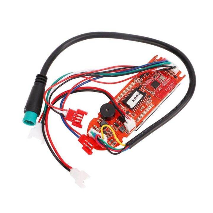 1-piece-electric-scooter-dashboard-parts-accessories-for-lenzod-metal-scooter-replacement-circuit-board-with-clear-data-display