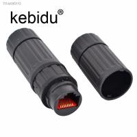 ↂ☄๑ New Waterproof M16 IP68 Ethernet Network LAN Cable RJ45 Female to Female Connector Adapter Plug Socket Waterproof Connector