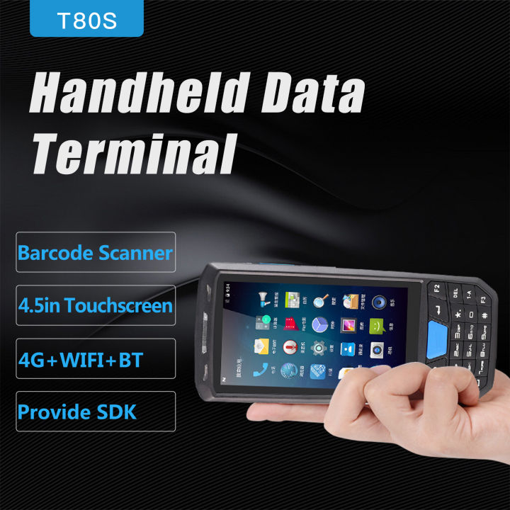 android-8-1-pda-handheld-pos-terminal-honey-well-1d-2d-qr-barcode-scanner-data-collector-inventory-machine-4g-wifi-bt-mobile-computer-with-4-5-inch-touchscreen-8mp-camera-gps-for-warehouse-inventory-l
