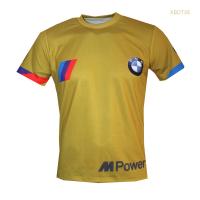 New！2023！M Power Fun M Power Printed Motorcycle T-shirt Sport High quality products （Freeprinting of names）