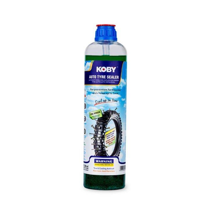 Motorcycle Original Auto Koby Tire Sealant Liquid Anti Flat Tyre For Tubeless Universal 500ml