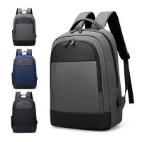 Oxford Cloth Backpack Multifunctional Business Waterproof Bag for Laptop 15.6 Inch USB Charging Rucksack Anti Theft School Bags