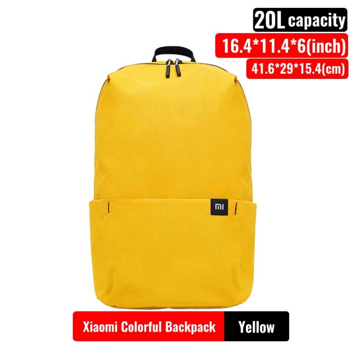 กระเป๋าเป้สะพายหลังสำหรับ-xiaomi-mi-7l-10l-20l-กระเป๋าคาดอกการพักผ่อนในเมืองกระเป๋าเป้สะพายหลังสีสันกันน้ำสำหรับกีฬาใช้ได้ทุกเพศ