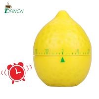 Creative Cute Mechanical Timer Manual Lemon Shape Counters Egg Timer for Home Cooking Timing Tool Kitchen Gadget