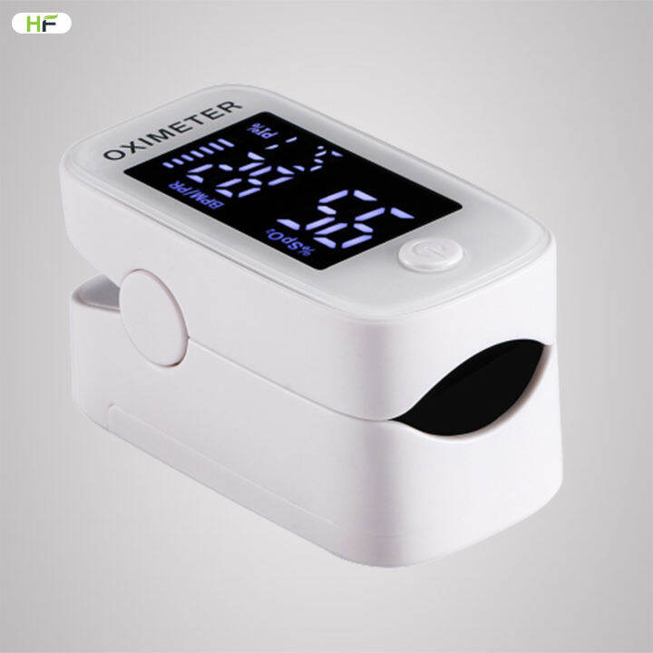 Oxygen Meter Finger Pulse Oximeter with Pulse Rate Measurements and