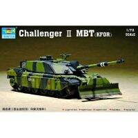 Trumpeter 07216 1/72 Challenger II MBT (KFOR)-ชุดแบบจำลองย่อขนาด