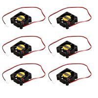 6Pcs 30mm x 30mm x 10mm 3010S 12V 0.06A Brushless DC Cooling Fan