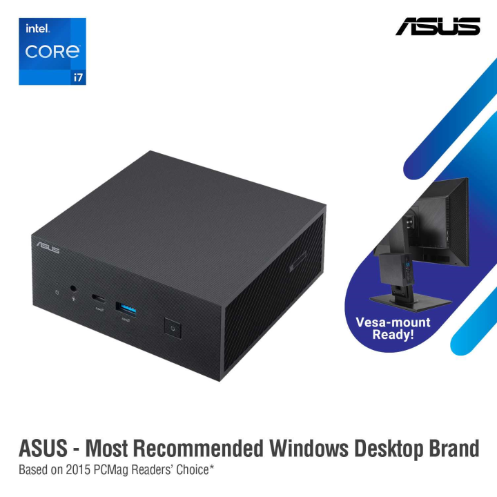 ASUS PN63S1BS7033MD Barebone MINI PC Intel Core i711370H