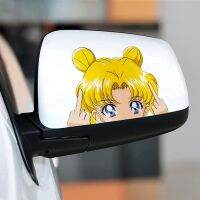 【LZ】 Sailor Moon Stickers Anime Decals for Car Vinyl Peeker Decal Auto Accessories for Window Camper Laptop Skateboard Decoration