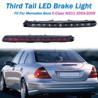 โคมไฟสัญญาณหยุดสูงด้านหลัง LED 3RD หางที่สามไฟเบรกเหมาะสำหรับ Mercedes Benz E-Class W211 2003-2009อุปกรณ์เสริมรถยนต์