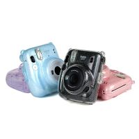 สำหรับ Instax Mini 11กระเป๋าคลุมเคสใสคริสตัลสำหรับ Fuji Fuji Fuji Fuji Fuji กระเป๋าใส่กล้องสำเร็จรูป Instax Mini 11อุปกรณ์เสริม