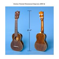 Kamoa Flamed Rosewood Soprano Ukulele อูคูเลเล่ ยี่ห้อคามัวร์ ไซส์โซพร่าโน่