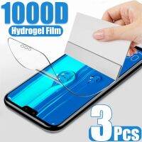 3Pcs Hydrogel Film For Huawei Y9 Y7 Y6 Y5 Prime 2018 2019 Screen Protector For Huawei Y7 Y6 Pro 2019 Y9A Y7P Y8S Y6S Y5P Film