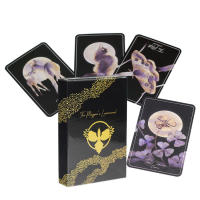 แมกพาย Lenormand เกมไพ่เกมกระดานดาดฟ้าไพ่ทาโรต์เครื่องมือทำนายดวงชะตาสำหรับทุกระดับทักษะเกมครอบครัวที่ทนทาน