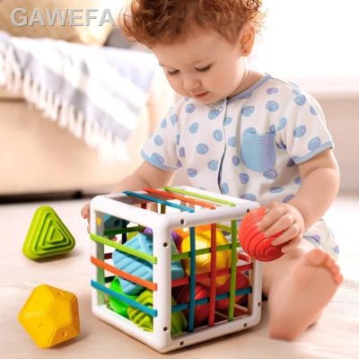 ♗Blok Bentuk Warna-Warni Permainan Menyortir Bayi Montessori Bejar Mainan Pendidikan untuk Anak-Anak Bebe Kelahiran Bayi Hadiah Éducation