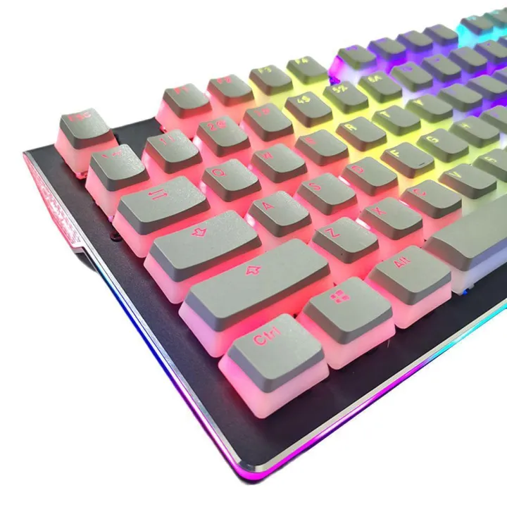 HyperX Pudding Keycaps Double Shot PBT Keycap Set With Translucent
