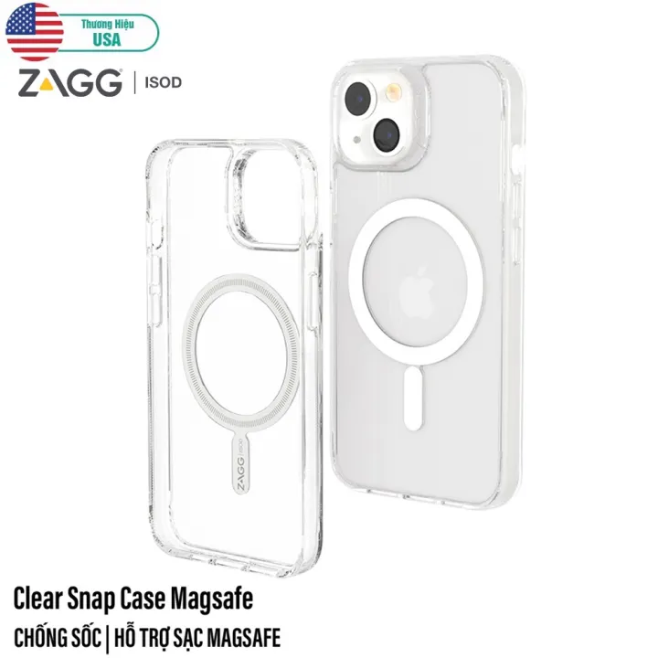 Ốp lưng điện thoại chống sốc Magsafe Zagg Clear Snap cho iPhone 13/ 13 Pro/ 13 Promax / Phụ kiện CiKa – ZAGG ,SKU : 1528995650_VNAMZ-6423580649 >>>🇻🇳 Top1Vietnam 🛒>>> lazada.vn 🇻🇳🇻🇳🇻🇳🛒🛍🛒