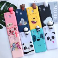 【cold noodles】  A10E A20E สำหรับ Etui Samsung A10S A20S A30S A51 A71 A01ซิลิโคนกรณี3D Kawaii สำหรับ Galaxy A10 A20 A30 A40 A50 A70กรณี