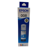 Epson 008 C น้ำหมึกเติมแบบขวด สีฟ้า ของแท้ 70 ml (T06G200)