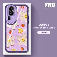 YBD【ด้วยเลนส์ฟิล์ม】เคสโทรศัพท์ OPPO Reno 10 Pro Plus Reno10 โทรศัพท์กรณีซิลิโคนภาพวาดสีน้ำมันดอกไม้รูปแบบสาวสไตล์โทรศัพท์กรณีOPPO Reno 10 Pro Plus,เคส Reno10ลายดอกไม้เคสโทรศัพท์สไตล์เด็กผู้หญิงพร้อมฟิลม์นิรภัยสำหรับเลนส์