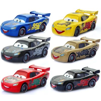 ✜∏ jiozpdn055186 Modelo de carros para menino Prime Bumblebee Relâmpago McQueen fundido prenda aniversário 8cm novo