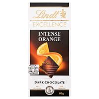 Lindt ลินด์ เอ็กเซลเลนซ์ ดาร์กช็อกโกแลตรสส้ม 100 กรัม