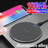 100W Wireless Charger สำหรับ iPhone 13 12 11 Xs Max X XR 8 Plus Super Fast Charging Pad สำหรับ Ulefone Doogee Samsung หมายเหตุ9หมายเหตุ S21