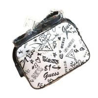 กระเป๋าสะพาย Guess Factory Womens Rigden Logo Crossbody (แบรนด์แท้ OUTLET) วัสดุหนังลายSaffiano