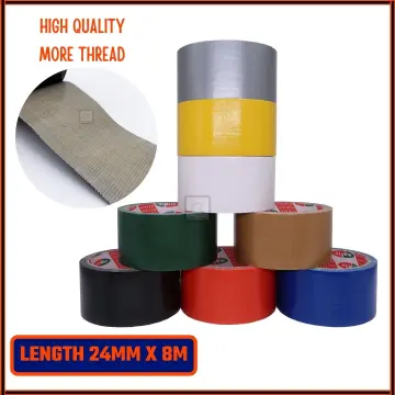 High Adhesive Colorful Duct Tape Single Sided Fabric Duct Tape, Strong  Waterproof Carpet Tape For Wedding, Exhibition