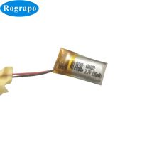 แบตเตอรี่ Li-Po 3.7V 150MAh 651022 MAh สำหรับ MP3 MP4 Xiaomi Baterai Litium หูฟังบลูทูธพร้อมสาย2เส้น (คุณภาพสูงของแท้ของแท้)