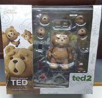 “:》{} ตุ๊กตาหมี BJD ฟิกเกอร์น่าทึ่ง Yamaguchi Revoltech No. 006 TED 2 Ted อิฐ PVC บรรจุกล่องของขวัญตุ๊กตาแอคชั่นของเล่นขนาด10ซม.