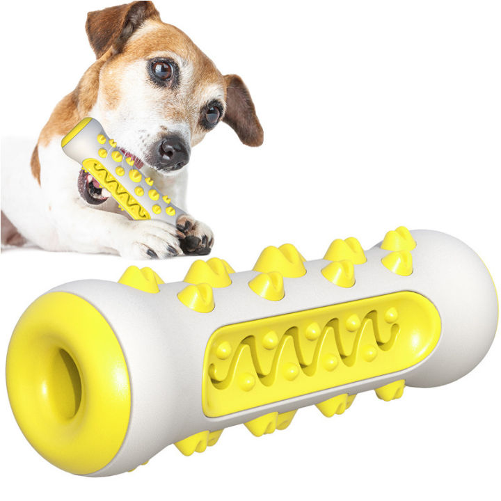 cod-อุปกรณ์สำหรับสัตว์เลี้ยงของเล่นสุนัขใหม่ของ-ทนกัดทำความสะอาดกระดูกฟันแปรงสีฟันกัดกาว