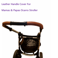 New Stroller Leather Covers For Mamas &amp; Papas Ocarro Pram Handle Sleeve Case Armrest Protective Bar Cover Accessories