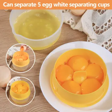 Egg Separator Gadget Egg Yolk White Separator Holder Sieve Funny Divider Kitchen  Tools And Gadgets For