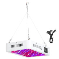 1200W LED Full Spectrum Plant Grow Light Grow Lightโคมไฟในบ้านเรือนกระจกผักEU Plug 100-265V