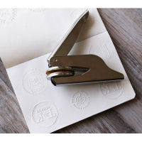 Customized Library Book Invitation Embosser Stamp Embossing Stamp Notary Seal Stamp for Personalized Motto Stamp Make Your Logo