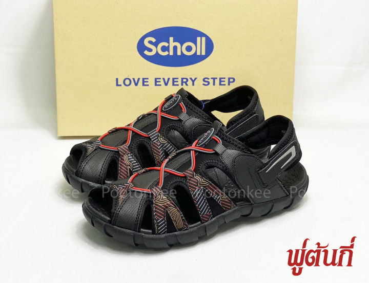 scholl-รองเท้าแตะสกอลล์-มาริโอ้-ปริ้นซ์-รองเท้าแตะ-mario-print-รุ่น-2u-2685-ของเเท้-พร้อมส่ง