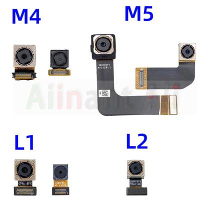 ต้นฉบับด้านหลังกล้องหลักด้านหลังสายเคเบิลแบบยืดหยุ่นสําหรับ Sony Xperia L1 L2 M4 M5 Plus กล้องหน้าใหญ่ขนาดเล็ก Flex