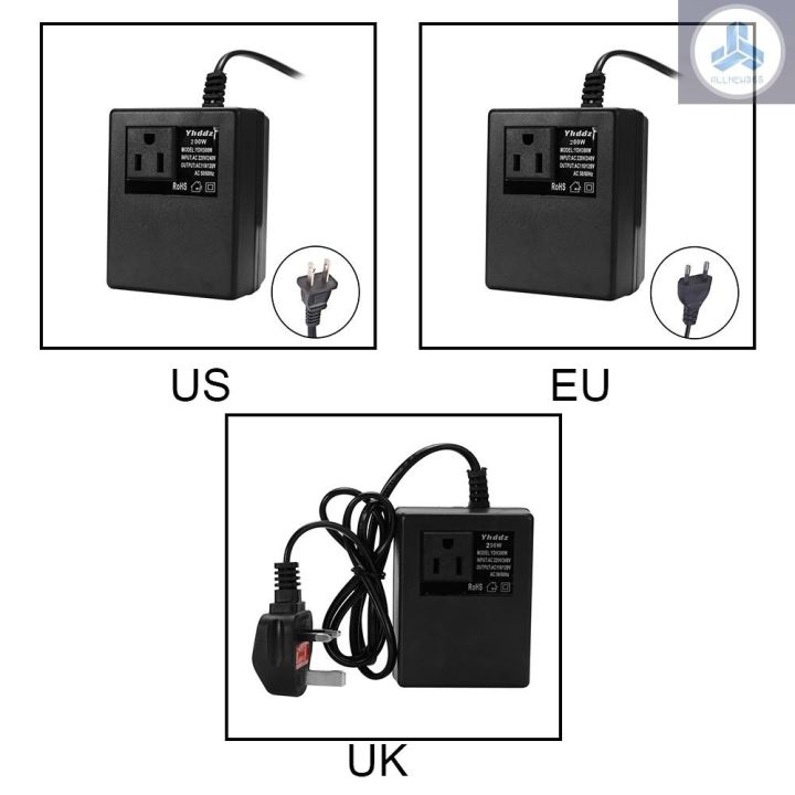 อะแดปเตอร์แปลงแรงดันไฟฟ้า-200-w-ac-220-v-to-110-v