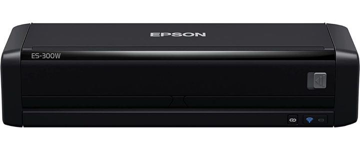 Epson Workforce Es 300w Wireless Color Portable Document Scanner With Adf For Pc And Mac Sheet 9723