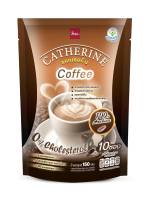 กาแฟปรุงสำเร็จผสมชนิดผง ตรา แคทเธอรีน 1แพ็ค มี 10 ซอง