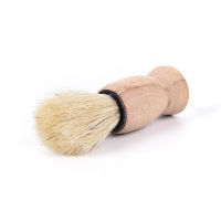 baoda 1x Pro wood Handle Badger แปรงโกนหนวดเคราสำหรับผู้ชายหนวดตัดผมเครื่องมือ