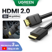 Mua 1 vẫn Freeship UGREEN HDMI 2.0 Cable 4K HDMI Male to Male High Speed
