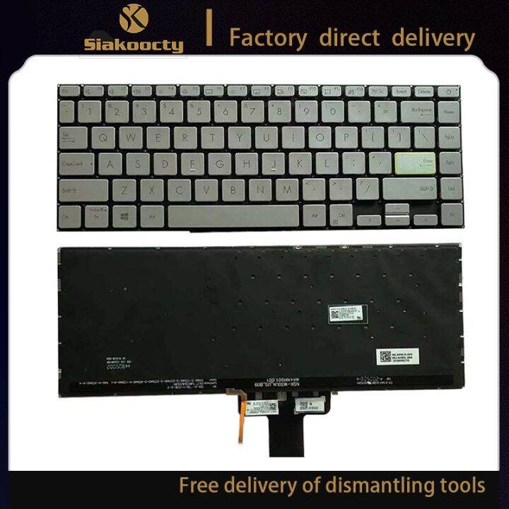 Siakoocty keyboard backlight for ASUS Vivobook 14 S433 X421 M433 laptop