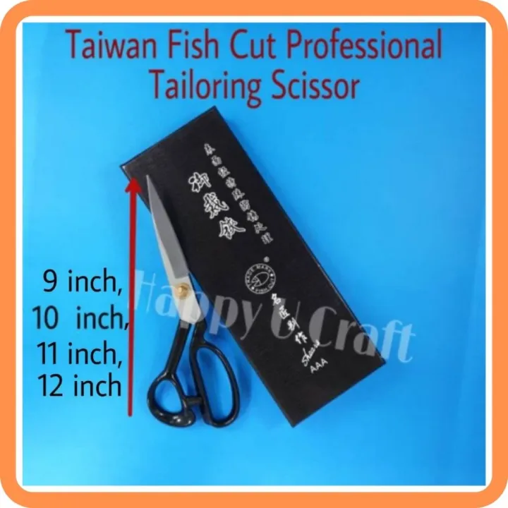 ORIGINAL 9",10", 11", 12" Taiwan Fish Cut Professional Tailoring