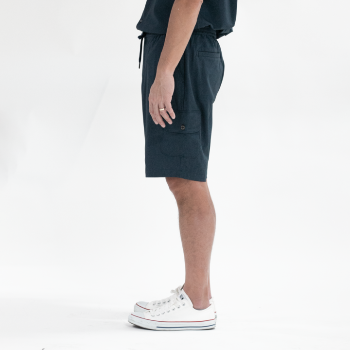 takeo-kikuchi-กางเกงขาสั้น-dotair-primeflex-pocket-easy-shorts