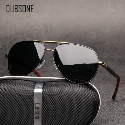 DUBSONE แว่นกันแดดอลูมิเนียมย้อนยุคสำหรับผู้ชาย/ผู้หญิง,แว่นตาขับรถเคลือบแว่นตากันแดดแบรนด์คลาสสิก