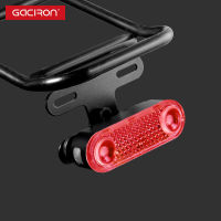 GACIRON W12B Bicycle Luggage Carrier Light 60Lm 100Hrs Smart Braking Rear Lamp Cargo Trunk Rack Brake Visual Warning Lantern