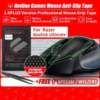 ~ Hotline Games 2.0Plus เทปกันลื่นสําหรับเมาส์เล่นเกม Razer Basilisk Ultimate/V2/X HyperSpeed เทปกันลื่น